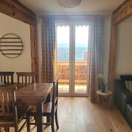 Fantastic View Vineyard Beskid Mountains Gruszow  Стая снимка